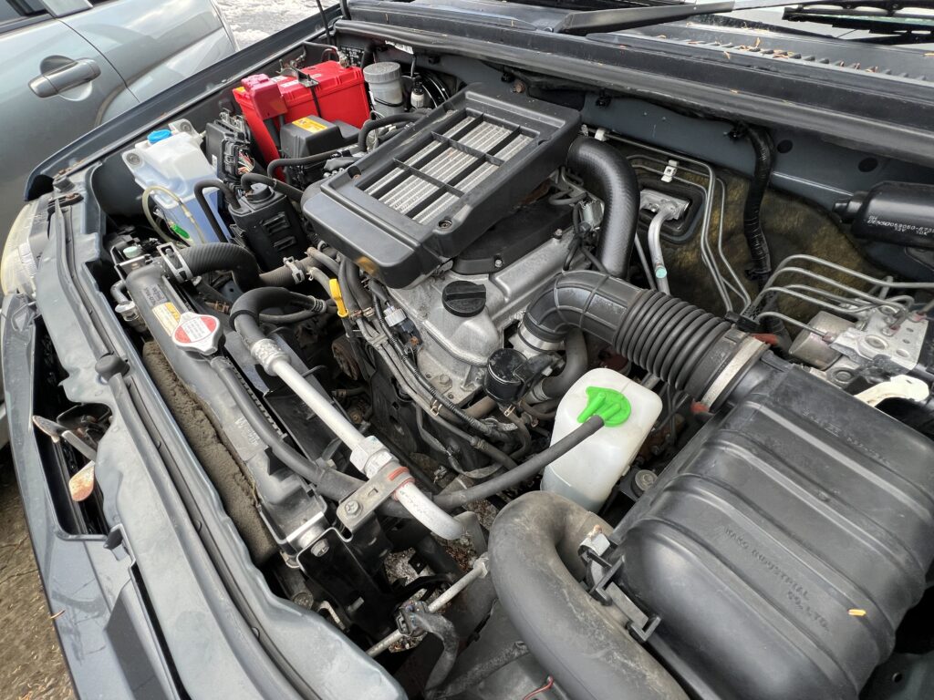 ジムニーJB23 エンジン周辺