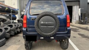 ジムニーJB23 ジオランダーMT 背面スペアタイヤ